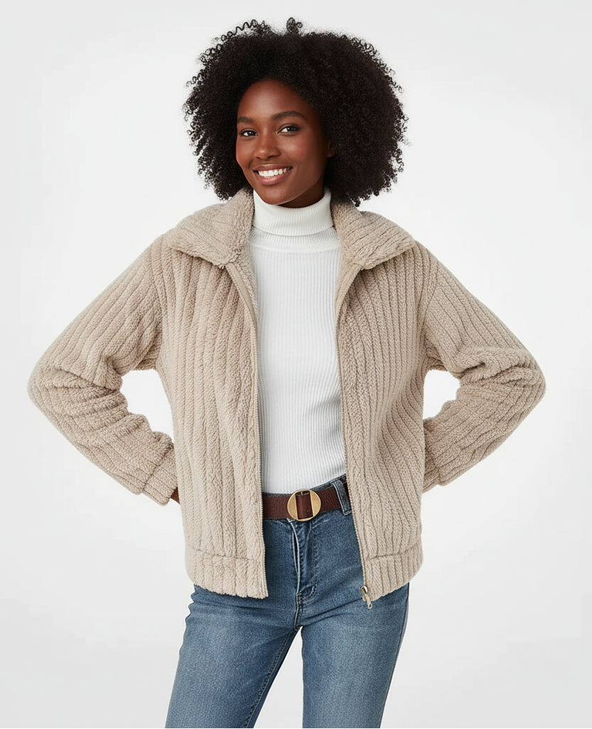 Elayne – Lang Fleece Vest voor Dames