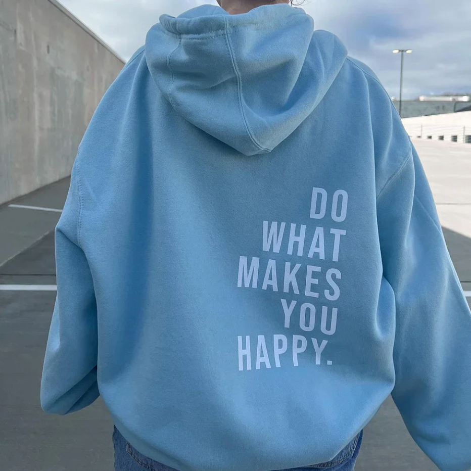 Nina - Stijlvolle Hoodie met Opschrift