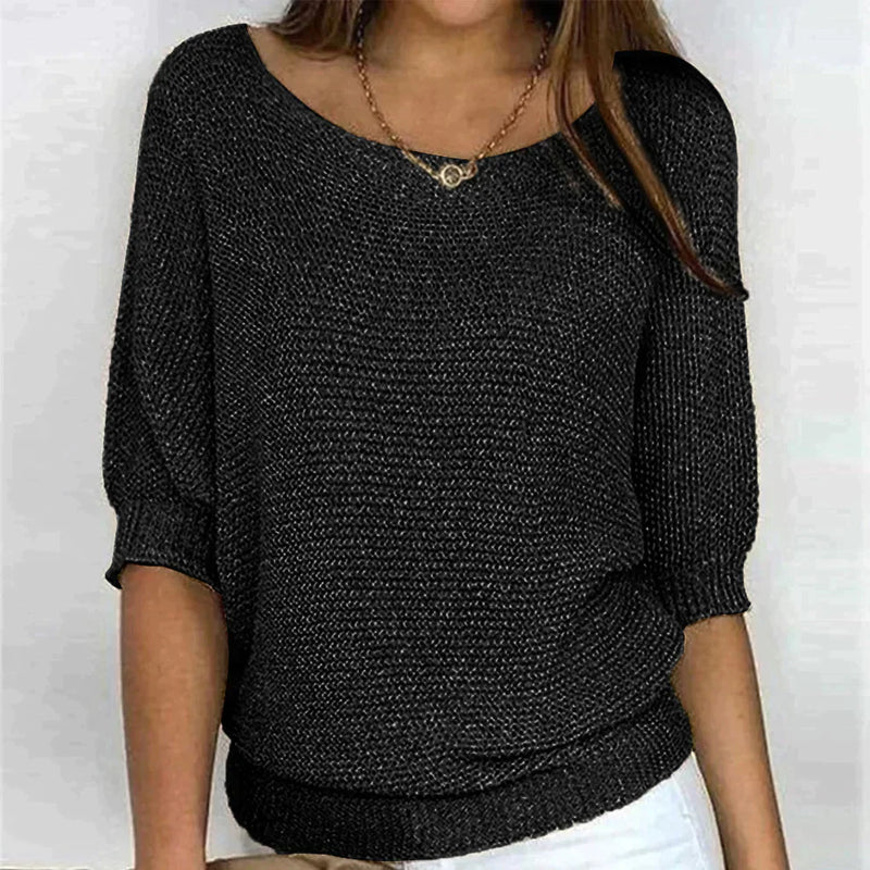 Tara - Herfstige Tricot Pullover