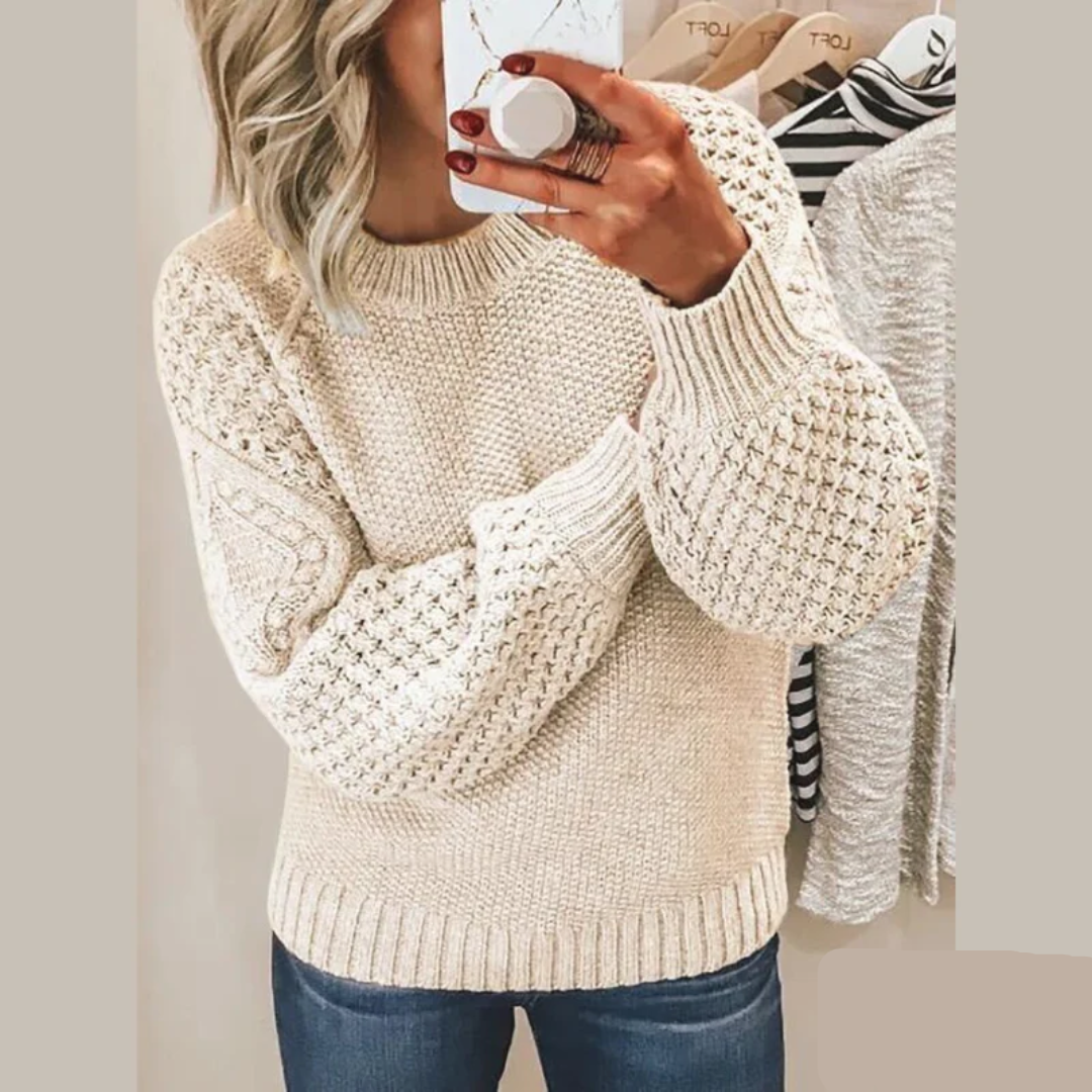 LuxeKnits - Extra Comfy Gebreide Trui
