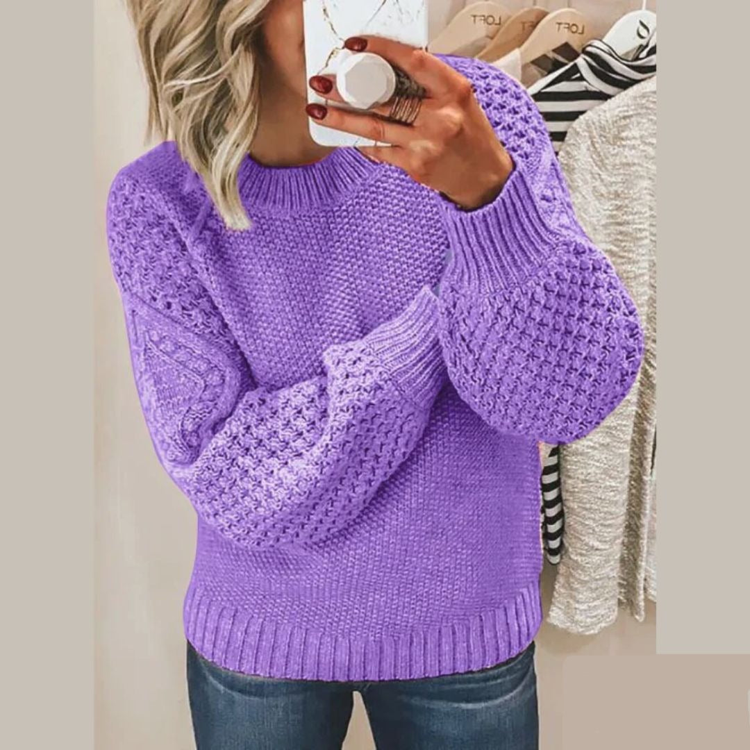 LuxeKnits - Extra Comfy Gebreide Trui
