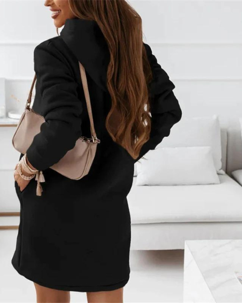 Luna - Comfortabele Hoodie Jurk