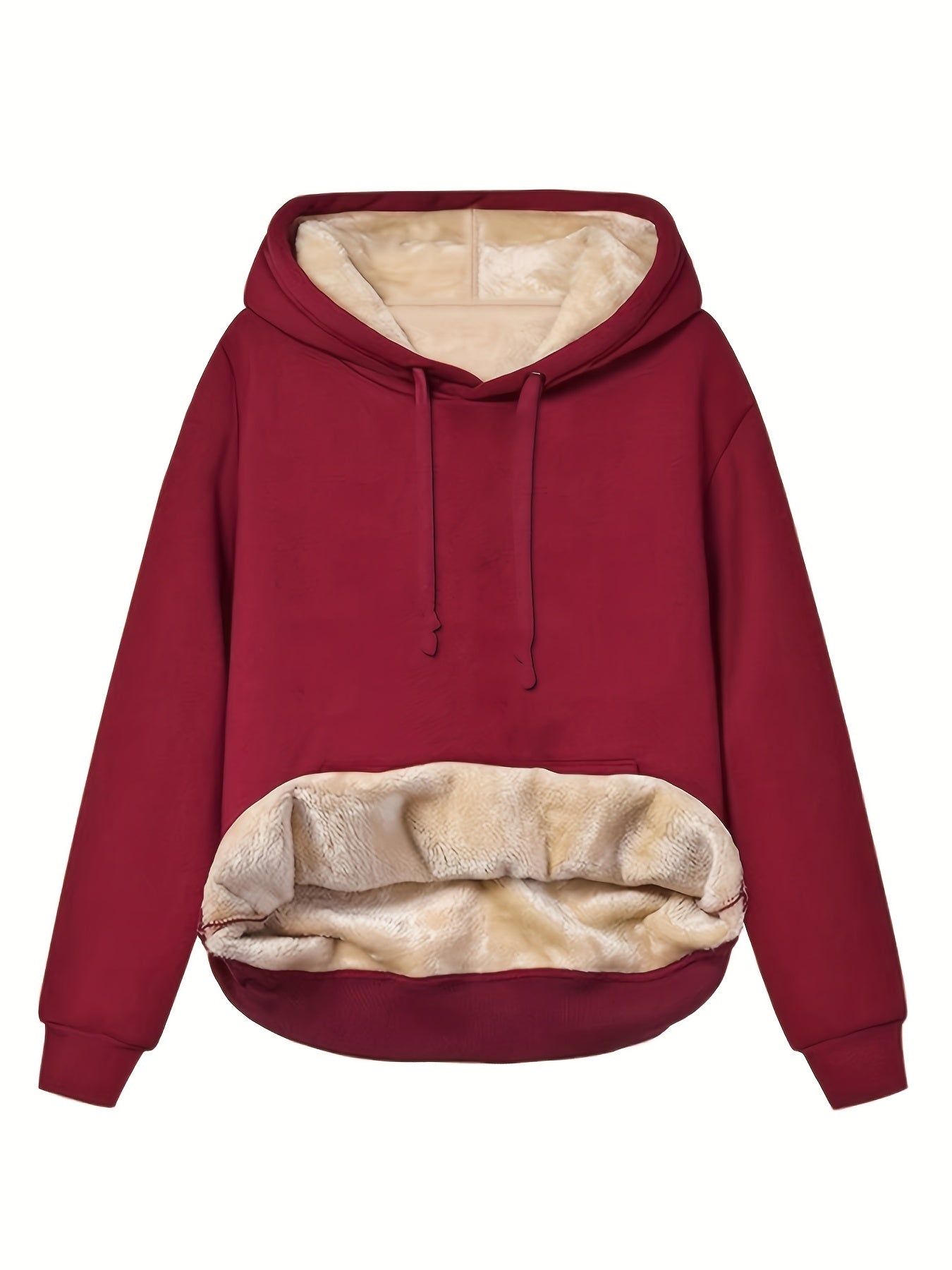 LuxeWarmth Fleece-Infused Hoodie