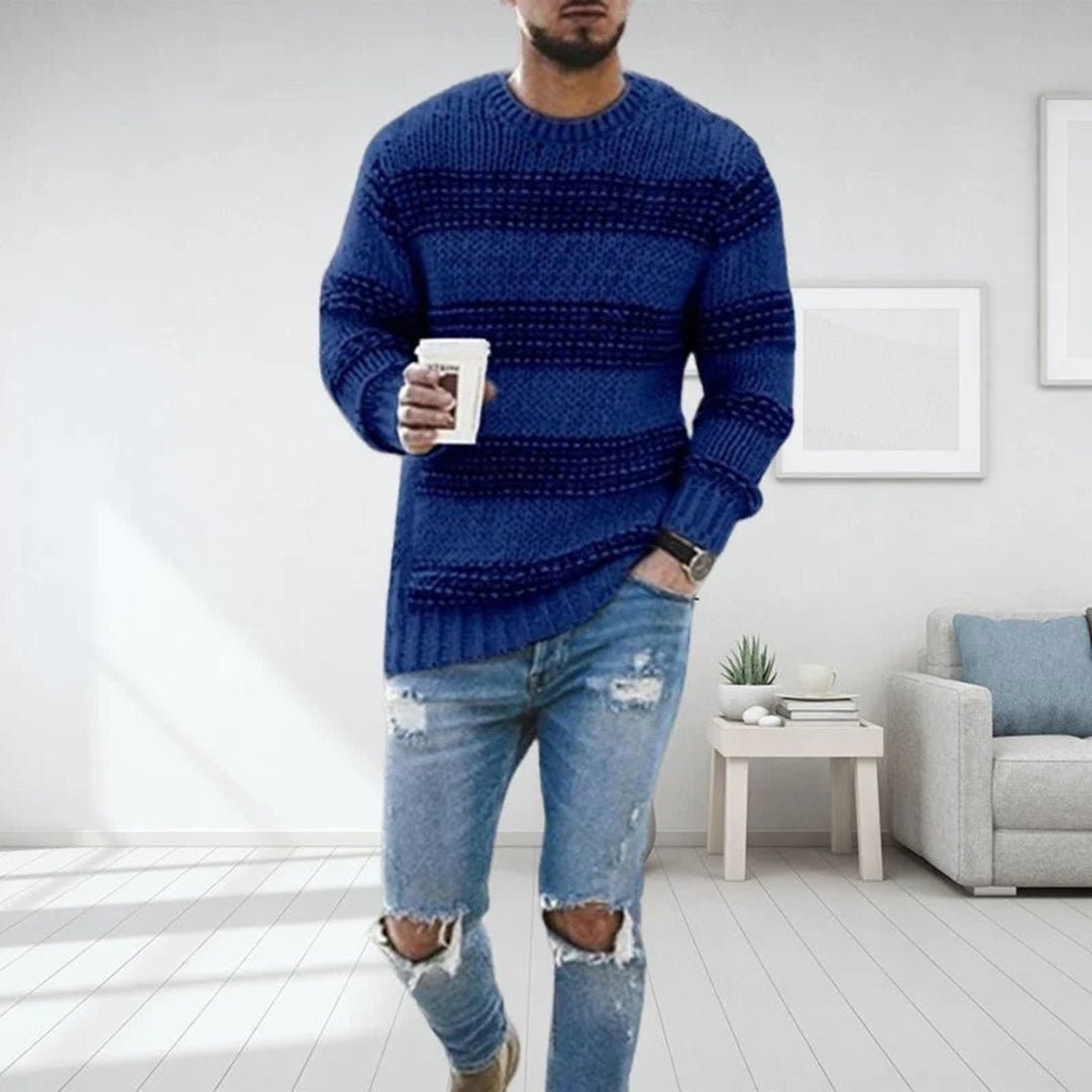 TrendyMann | Gestreepte Heren Sweater