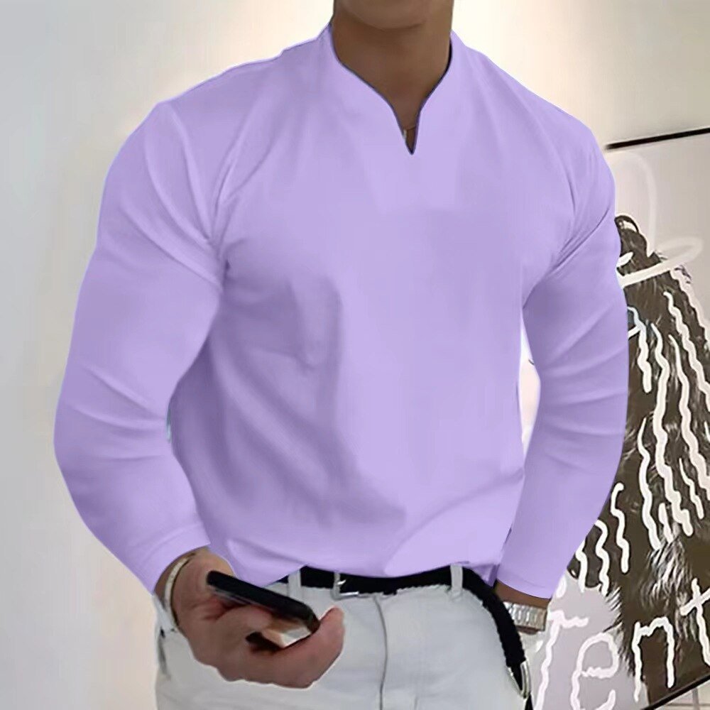 Mitch - Stijlvolle V-Hals Shirt