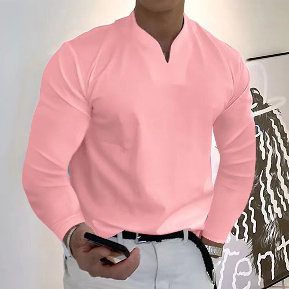 Mitch - Stijlvolle V-Hals Shirt