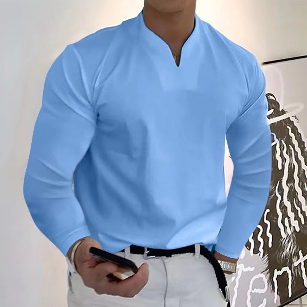 Mitch - Stijlvolle V-Hals Shirt