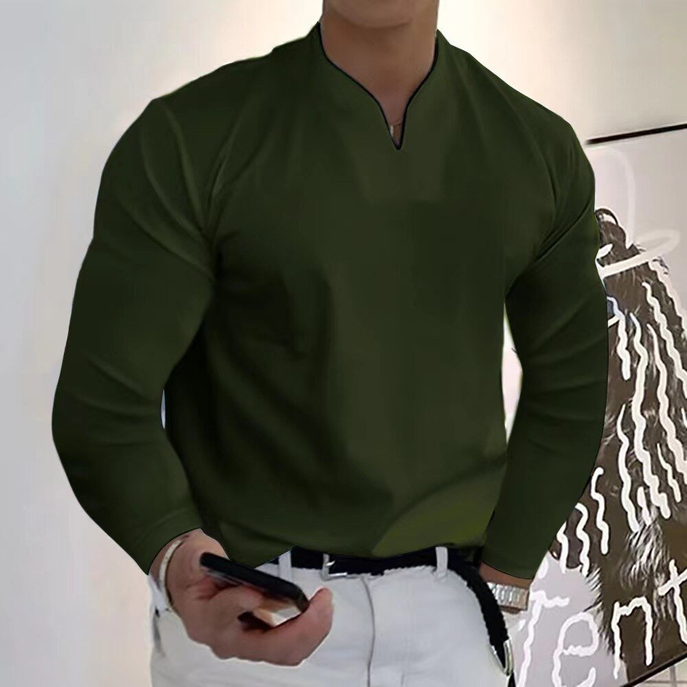 Mitch - Stijlvolle V-Hals Shirt