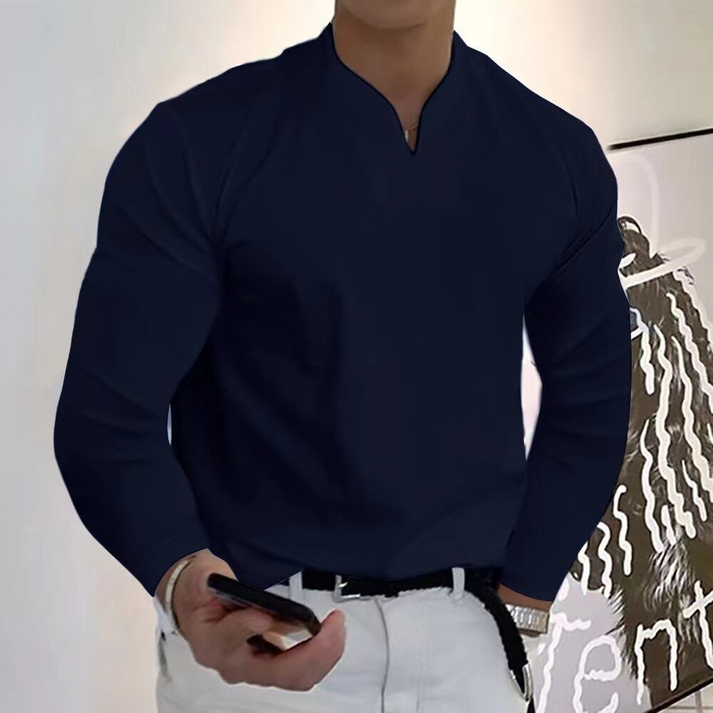 Mitch - Stijlvolle V-Hals Shirt