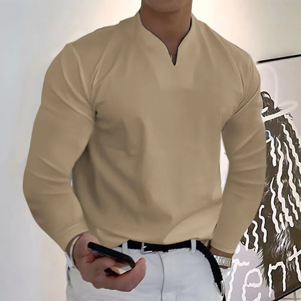 Mitch - Stijlvolle V-Hals Shirt