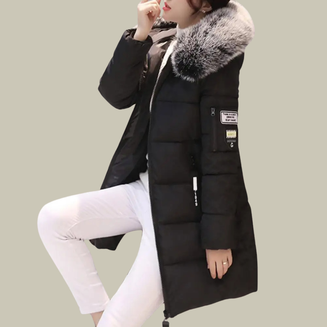 Solène – Casual Winter Puffer Jas voor Dames