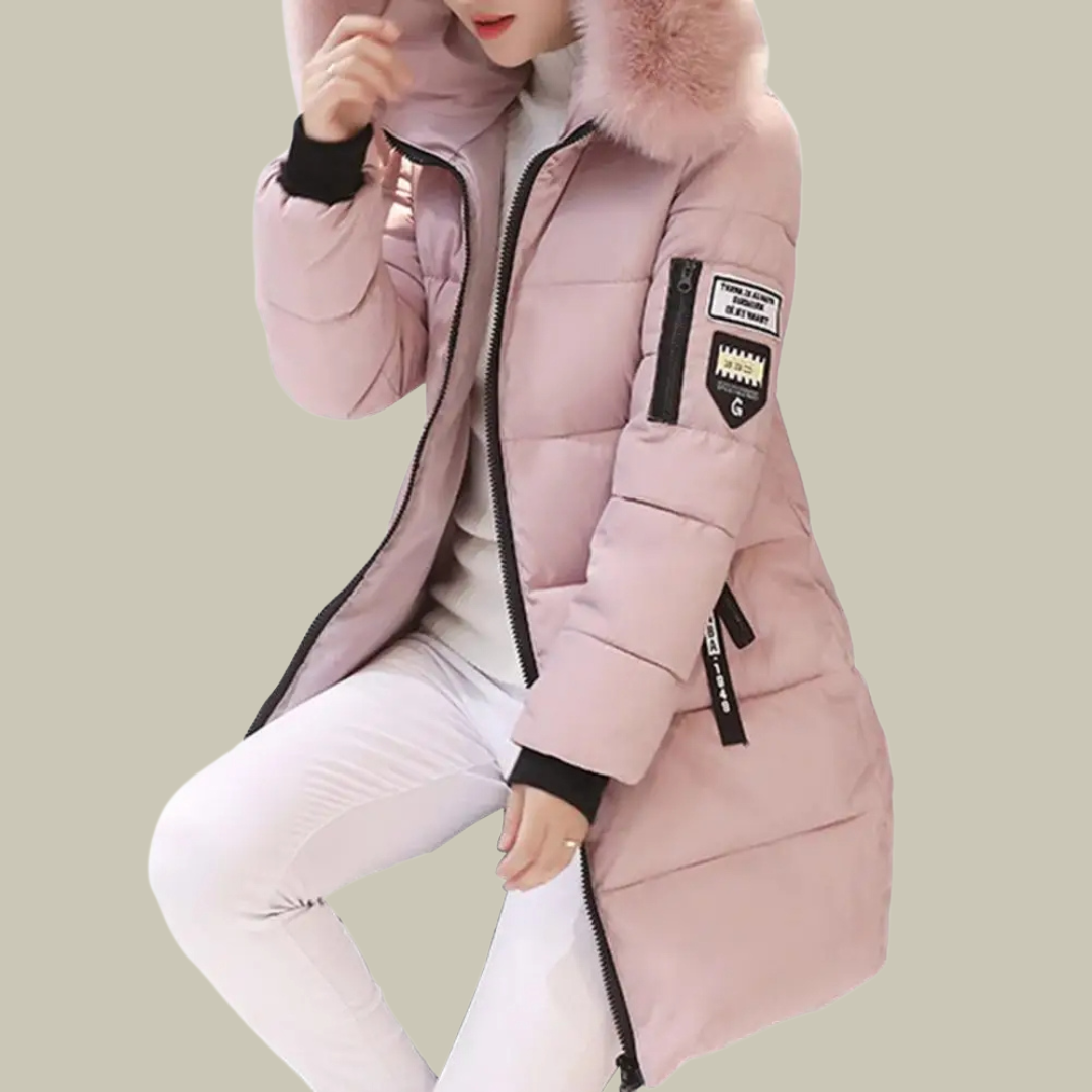 Solène – Casual Winter Puffer Jas voor Dames