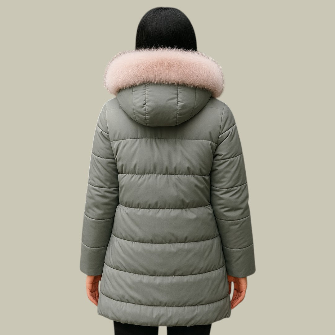 Solène – Casual Winter Puffer Jas voor Dames