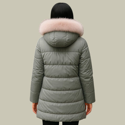 Solène – Casual Winter Puffer Jas voor Dames