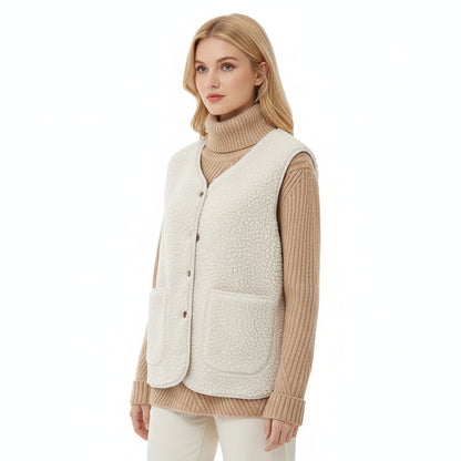 Lunaelle – Zachte Wollen Cardigan voor Dames