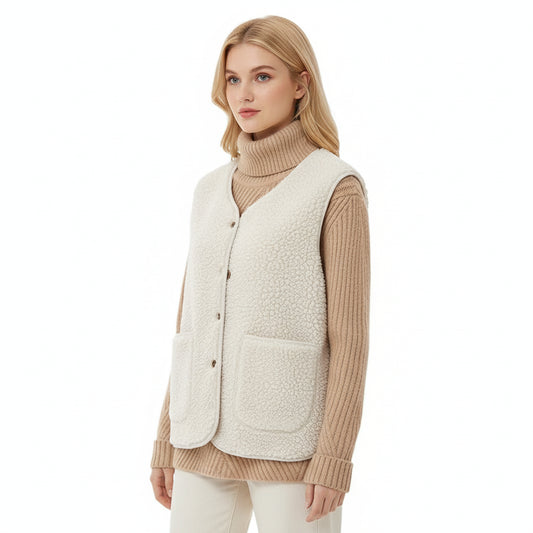 Lunaelle – Zachte Wollen Cardigan voor Dames