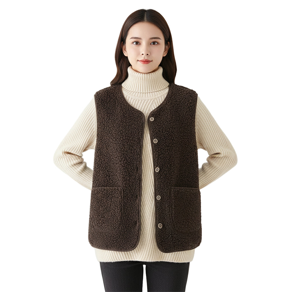 Lunaelle – Zachte Wollen Cardigan voor Dames