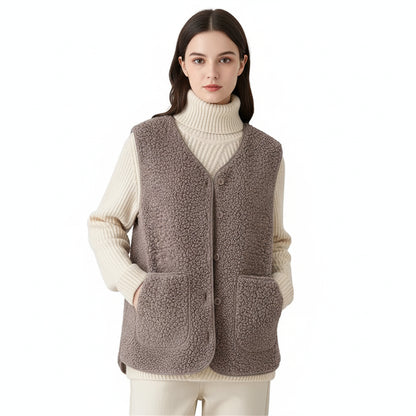 Lunaelle – Zachte Wollen Cardigan voor Dames
