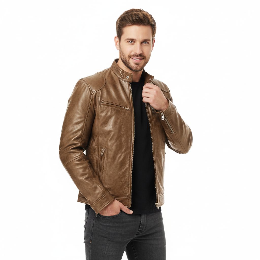 Velluto – Casual Leren Jack voor Dames