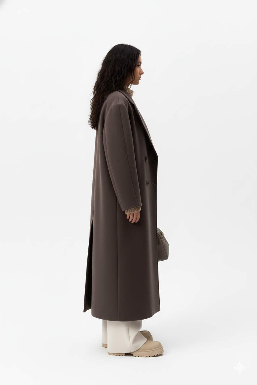 Vesper – Oversized Lange Mantel voor Dames
