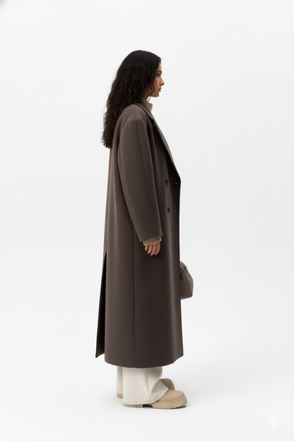 Vesper – Oversized Lange Mantel voor Dames