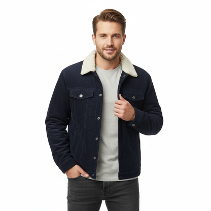 Vigo – Trendy Corduroy Jas voor Heren