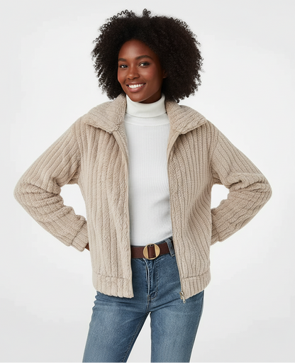 Elayne – Lang Fleece Vest voor Dames