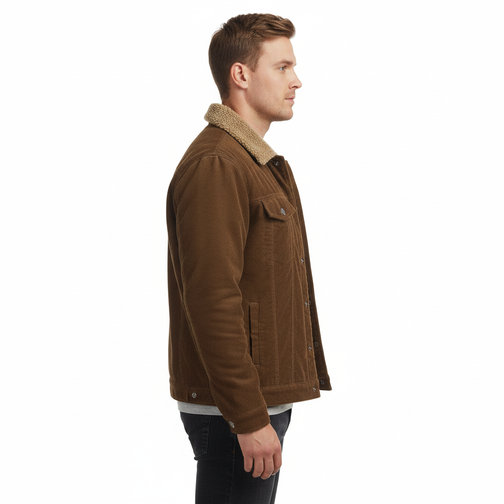 Vigo – Trendy Corduroy Jas voor Heren