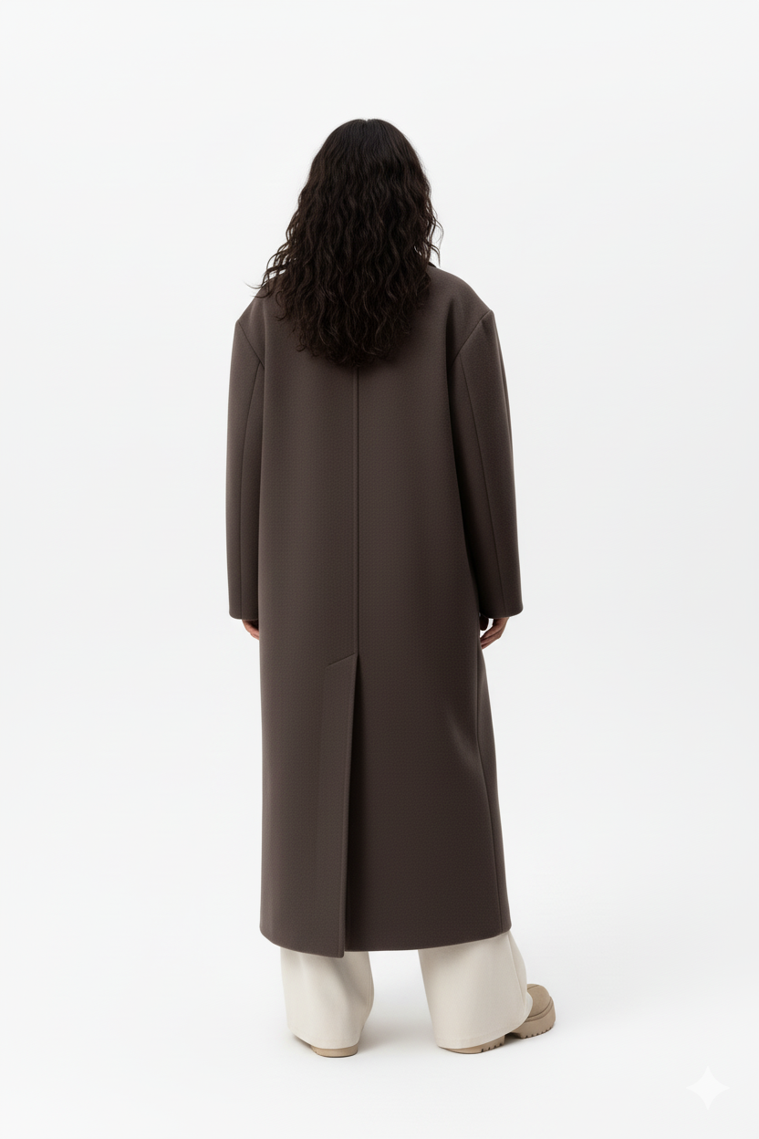 Vesper – Oversized Lange Mantel voor Dames