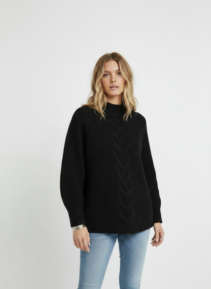 Modecca Dames Oversized Trui – Warm, Elegant & Comfortabel