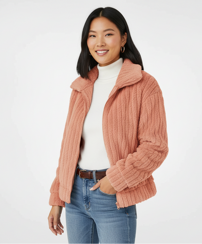 Elayne – Lang Fleece Vest voor Dames