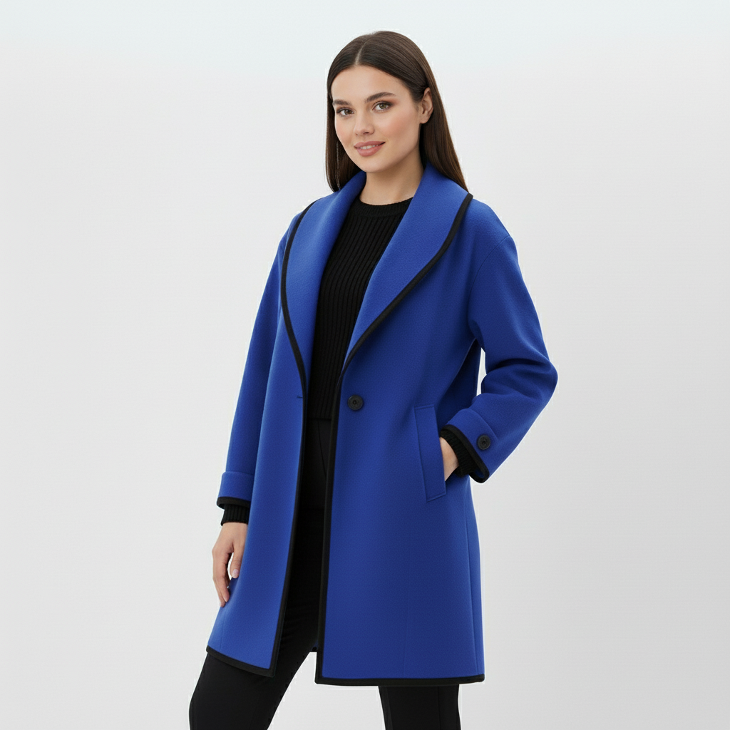 Noelle – Luxe Fleece Jas met Wolmix voor Dames