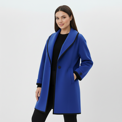Noelle – Luxe Fleece Jas met Wolmix voor Dames