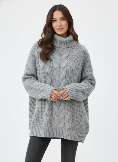 Modecca Dames Oversized Trui – Warm, Elegant & Comfortabel