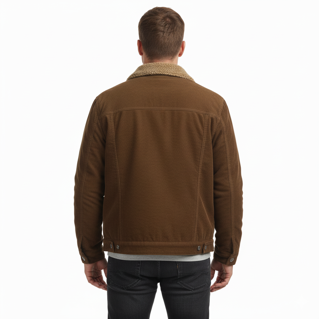 Vigo – Trendy Corduroy Jas voor Heren