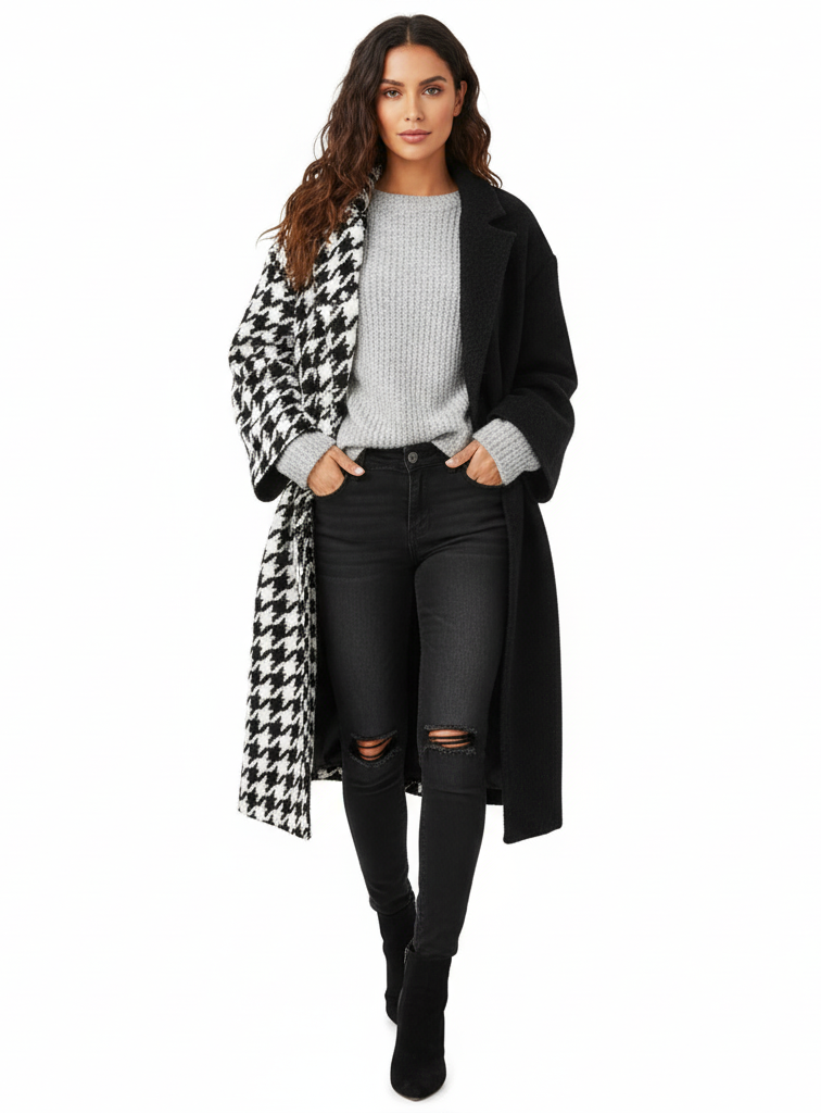 Seraphine – Lange Warme Trenchcoat voor Dames