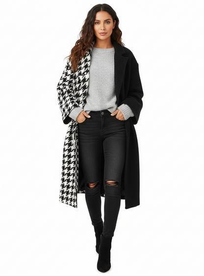 Seraphine – Lange Warme Trenchcoat voor Dames