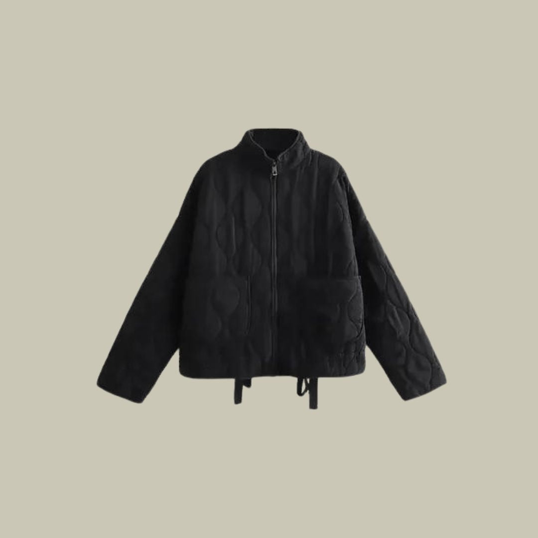 Elaria – Warme Katoenen Winterjas voor Dames