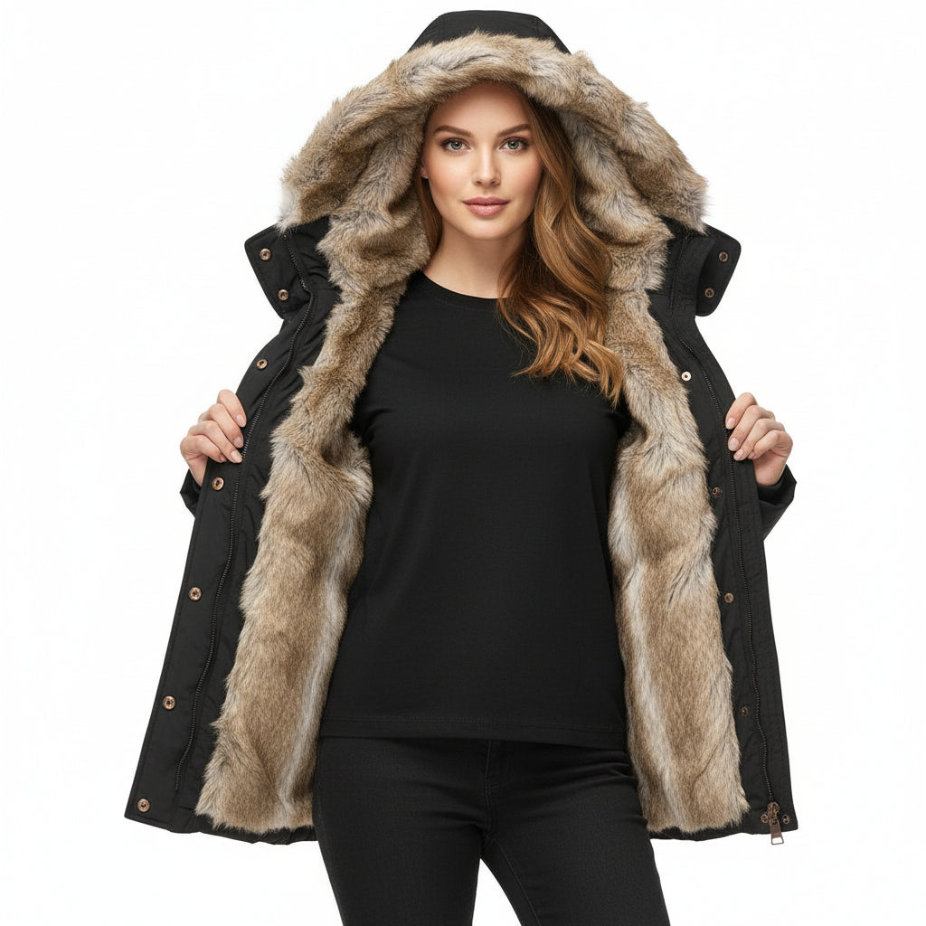 Modecca “Celeste” Dames Puffer Jas – Warmte, Stijl en Zelfvertrouwen