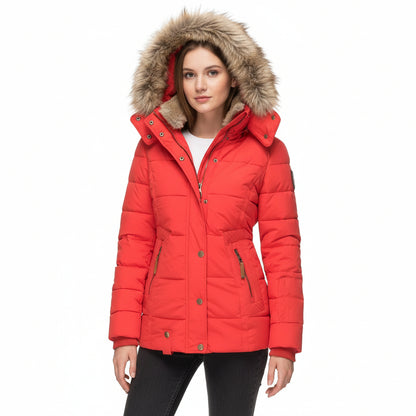Modecca “Celeste” Dames Puffer Jas – Warmte, Stijl en Zelfvertrouwen