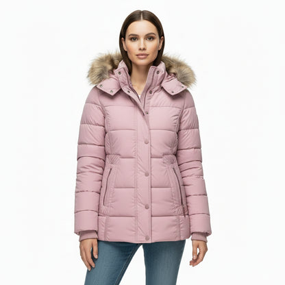 Modecca “Celeste” Dames Puffer Jas – Warmte, Stijl en Zelfvertrouwen