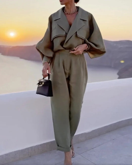 TrendTopper - Betoverende Natuurlijke Linnen Kleding