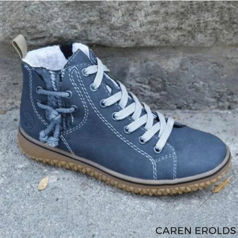 Monica-RetroLuxe Leren Laarzen