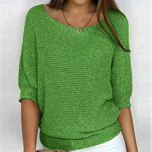 Tara - Herfstige Tricot Pullover