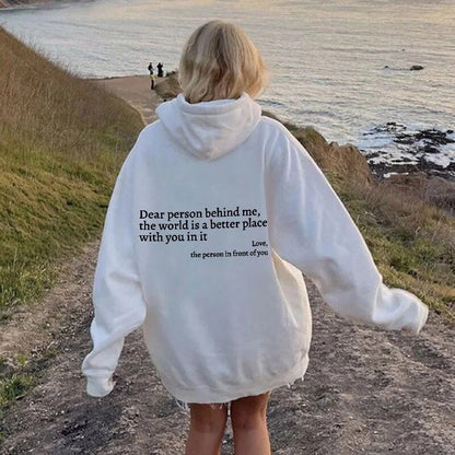 Eva- Liefdevolle Dames Korte Hoodie