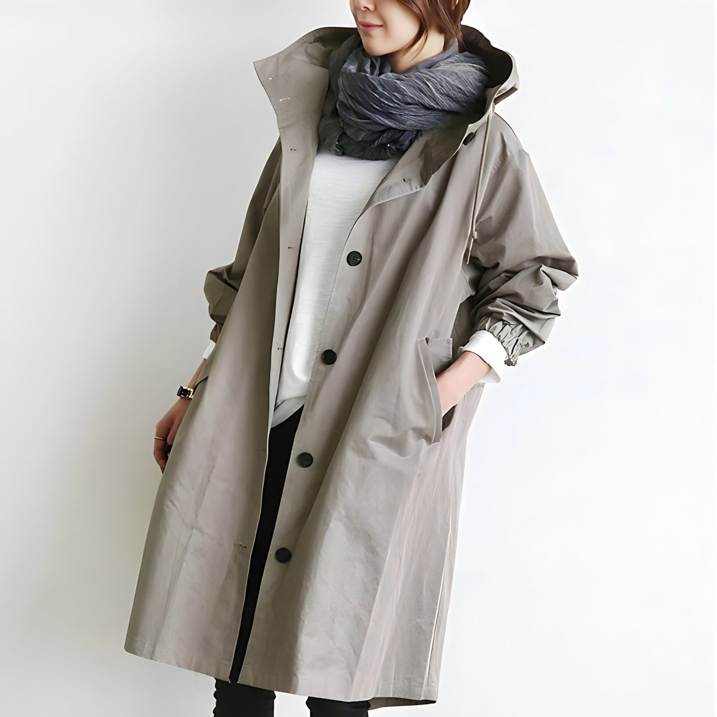 Waterafstotende Trenchcoat voor Dames