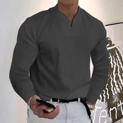 Mitch - Stijlvolle V-Hals Shirt
