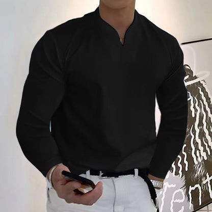 Mitch - Stijlvolle V-Hals Shirt