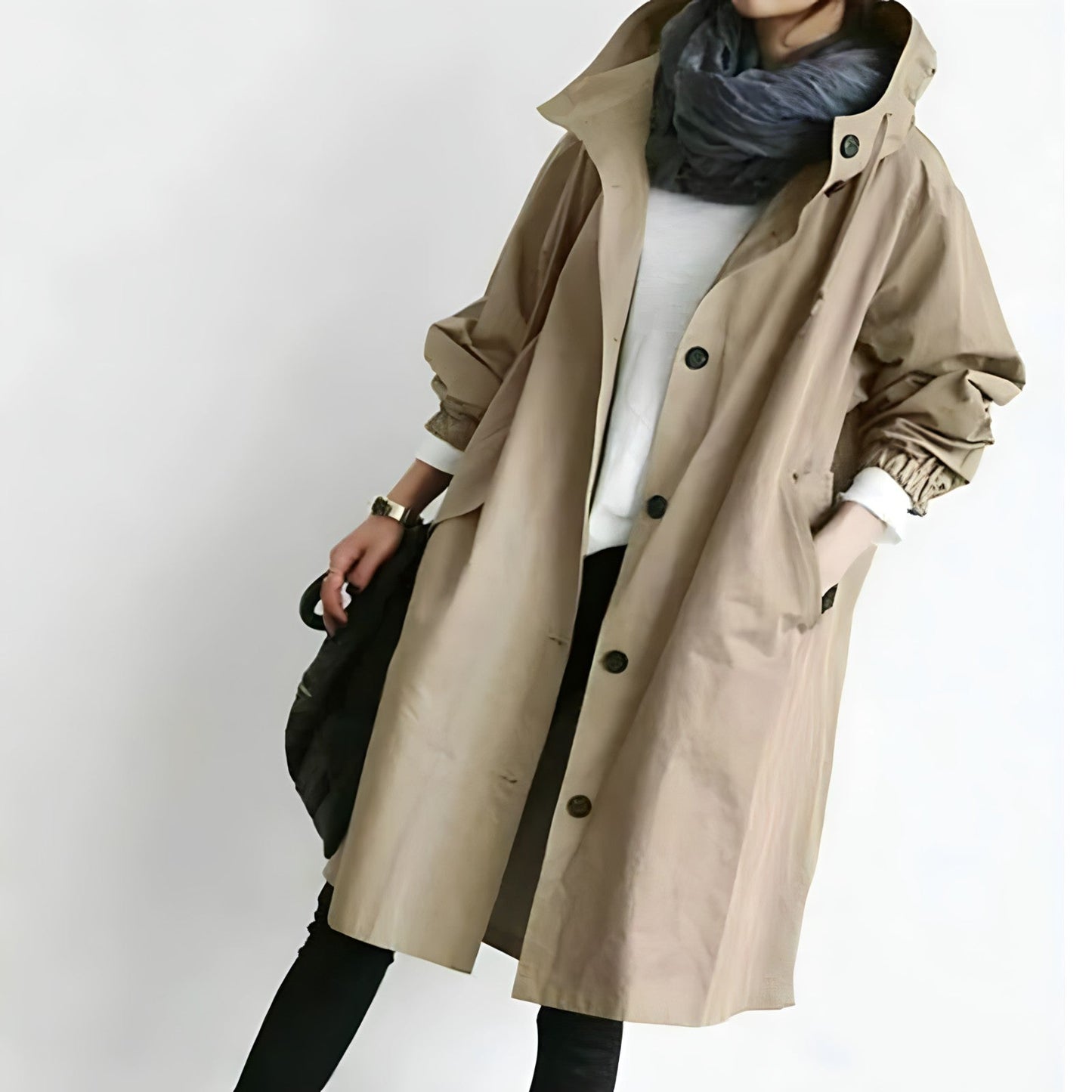Waterafstotende Trenchcoat voor Dames